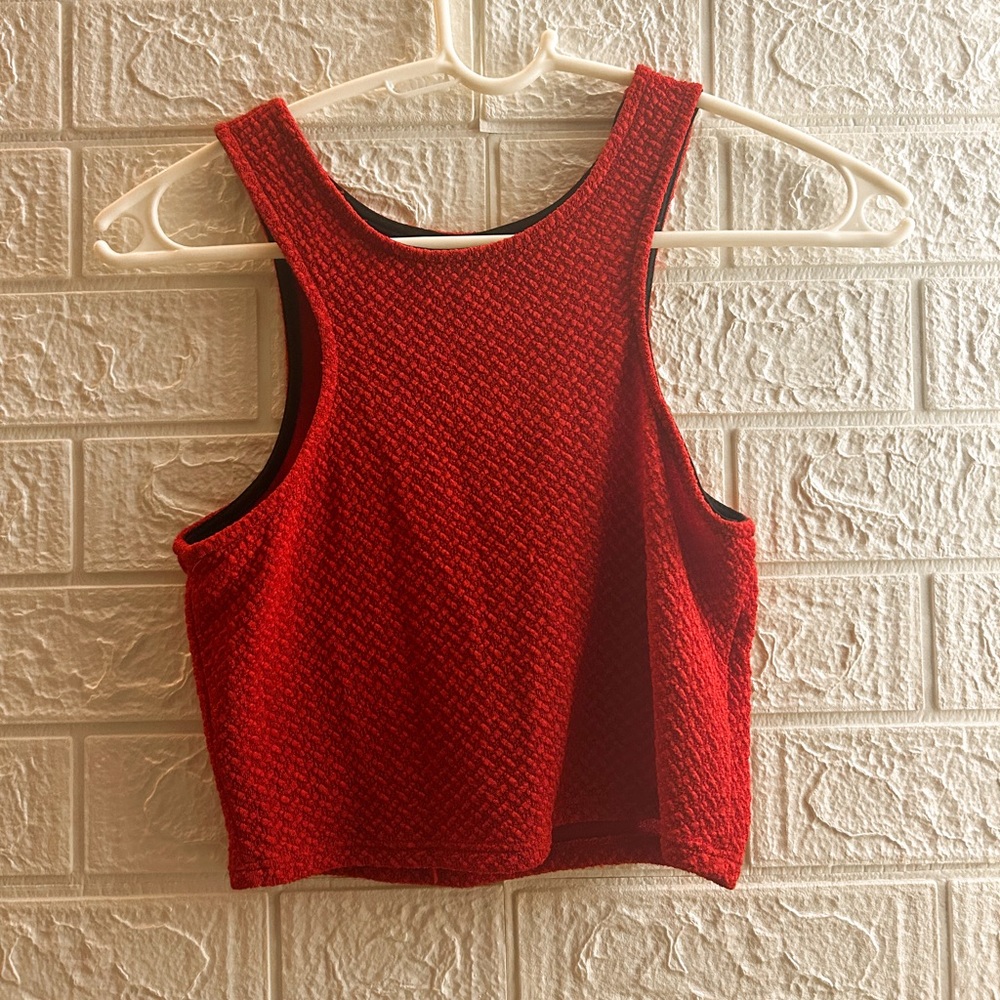 Bright Red Tank Top